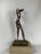 Late 20th Century Clyde Ball Bronze Metal Stick Abstract Figure For Sale - Image 5 of 9
