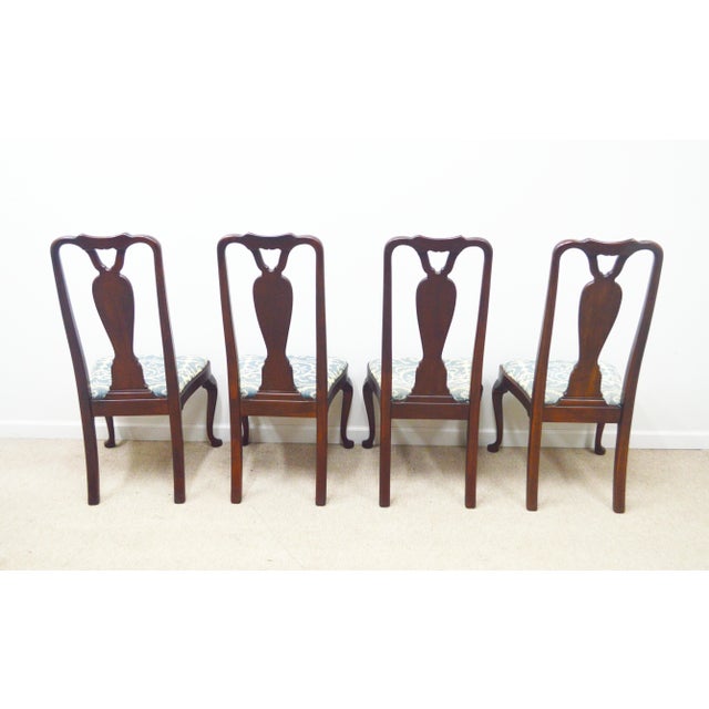 Henredon Mahogany Dining Chairs Set of 8 Chairish