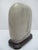 Chinese Natural Painting Dream Stone Meditational Scholars Siltstone Wood Stand For Sale - Image 10 of 12