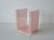 Vintage Mid-Century Acrylic Lucite Pink Mother of Pearl/Marble Effect Rectangular Wastebasket For Sale - Image 4 of 13