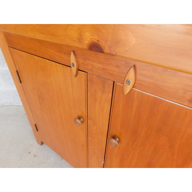 Primitive Shaker Style Pine Dry Sink For Sale - Image 4 of 15