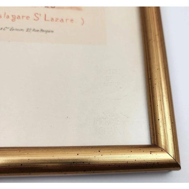 Paper Vallotton French Poster by Les Maîtres De L’Affiche Ah La Pé La Pé La Pépinierè For Sale - Image 7 of 10