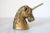 Vintage Brass Unicorn Paper Weight For Sale - Image 4 of 8