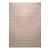 9x12 Rhea Selene Coral Solid Open Field Modern Flatweave Wool Carpet Rug For Sale