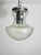 Metal Glass Pendant Lamp by Doria, 1960s, Germany For Sale - Image 7 of 9