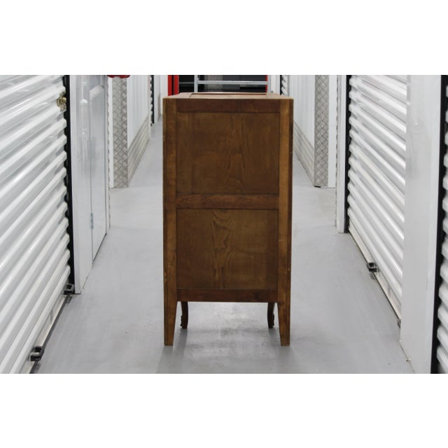 French Inlaid Wood Chest of Drawers, 1930s For Sale - Image 9 of 18