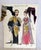 Textile 1980s Costume Mixed-Media Illustrations by Jeffrey Ullman - Set of 7 For Sale - Image 7 of 12