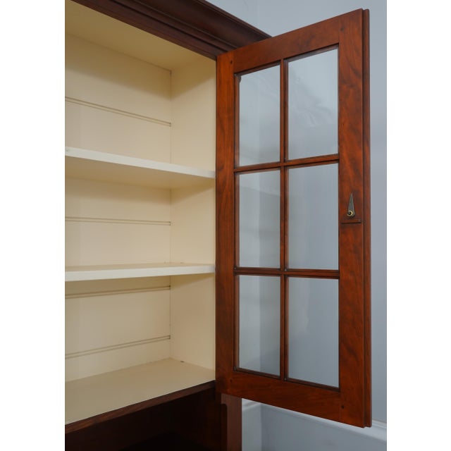 Dr Dimes Cherry Stepback Dutch Cabinet Cupboard For Sale - Image 4 of 18