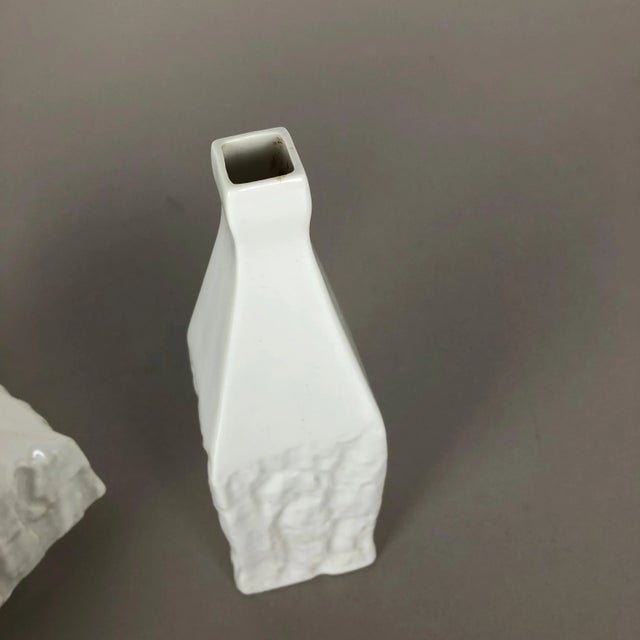 Mid-Century Modern Mid-Century Vases by Peter müller for Sgrafo Modern, Set of 2 For Sale - Image 3 of 15