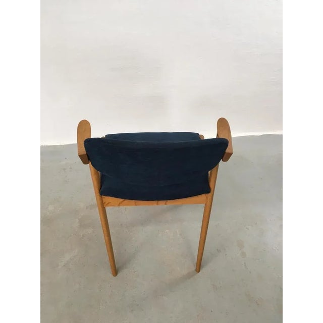 Wood Oak Dining Chairs by Kai Kristiansen for Andersen Møbelfabrik, Customizable Reupholstery, 1960s, Set of 6 For Sale - Image 7 of 12