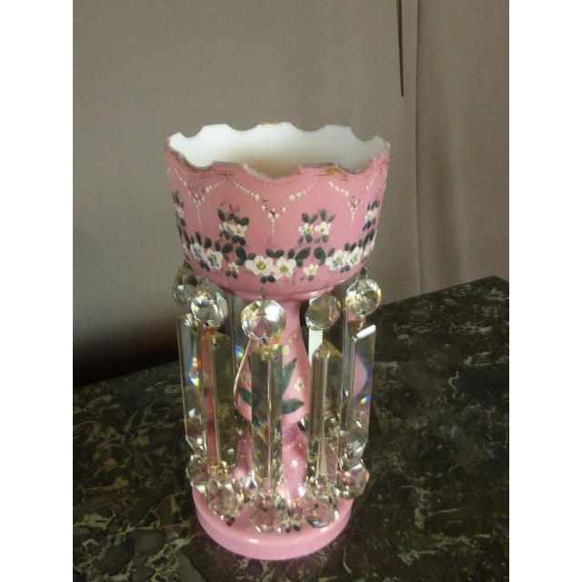 Opaline Pineapple Holder, France, 1890s For Sale - Image 5 of 8