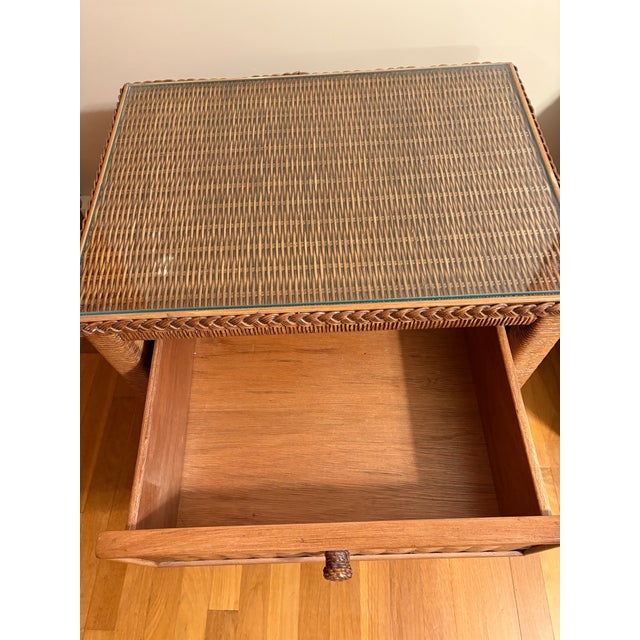 1980s Pair of Henry Link Pair of Nightstands For Sale - Image 11 of 12
