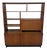 Mid-Century Modern Walnut Room Divider For Sale