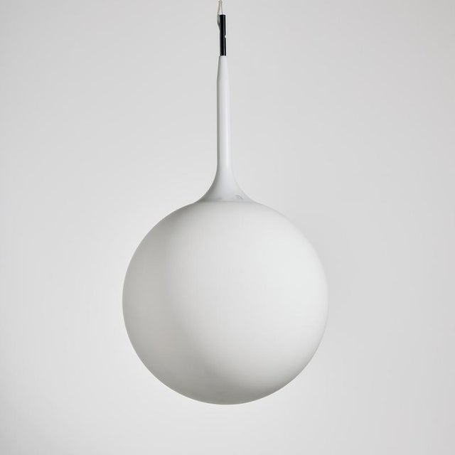 White Castore Pendant Light by Michele De Lucchi and Huub Ubbens for Artemide For Sale - Image 8 of 8