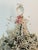Antique White Vintage Artisan Mini Christmas Tree W Angels Under Glass Dome For Sale - Image 8 of 8