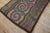 Textile 1930s Salmon Abstract Cloud Bands Antique American Hooked Rug 3' X 5'3" Knotted Wool Carpet For Sale - Image 7 of 11