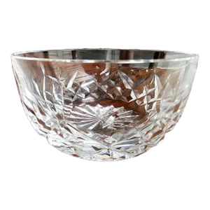 Vintage Fine Cut Crystal Small Bowl