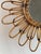 Vintage Rattan Sun Mirror, 1950s For Sale - Image 9 of 12