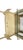 Vintage Henredon Faux Goatskin Pan Asian Campaign Curio Cabinet Hutch Display For Sale - Image 14 of 17
