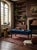 Wood Mid-Century Hungarian Bench in Blue Velvet with Nailhead Trim For Sale - Image 7 of 7