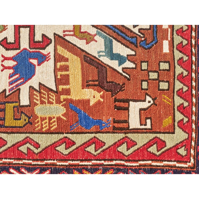 Middle Eastern Kilim Shahsavan For Sale - Image 10 of 12