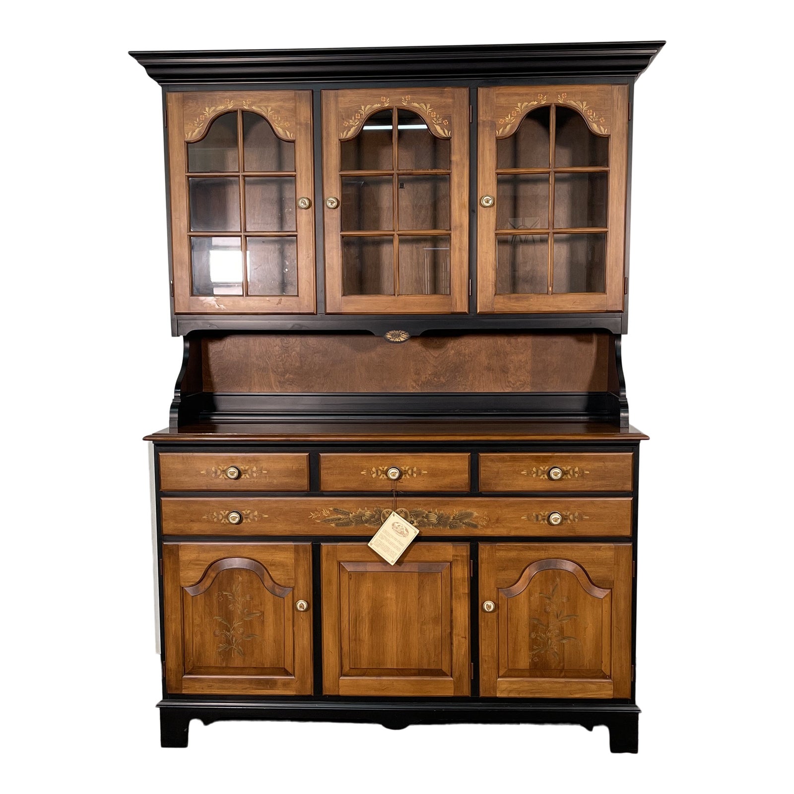 20th Century Hitchcock Early American Display Hutch Chairish
