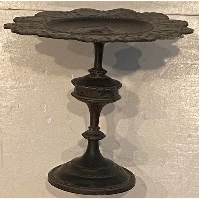 Early 21st Century Early 21st Century English Metal Victorian Compote For Sale - Image 5 of 5