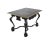 Vintage Hand-Painted Chinoiserie ElegantSide Table For Sale - Image 4 of 9