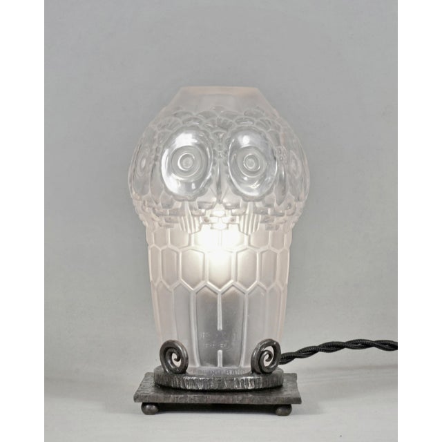 Robj A beautiful model 1925-30 perfume burner by Robj, the Paris France based company of Jean Born. A forged iron base in...