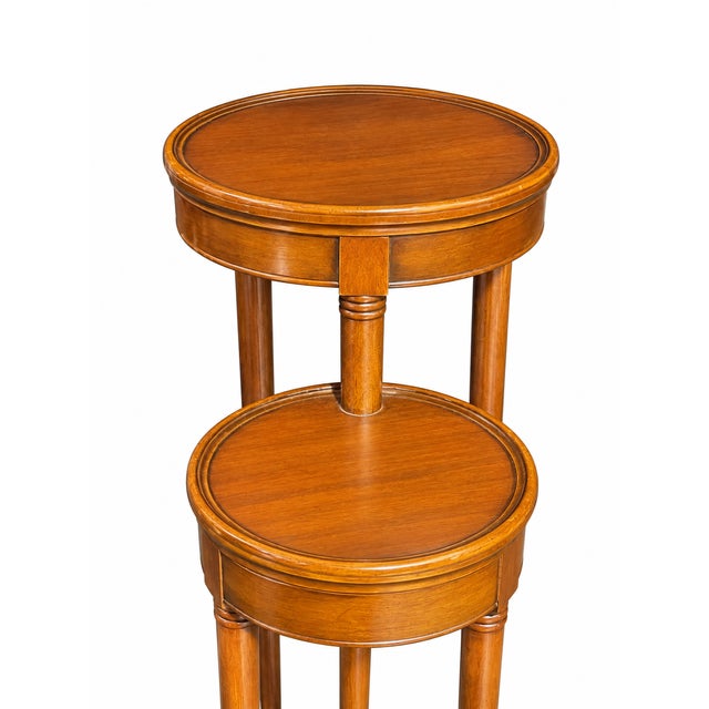 1920s Two Tiered Plant / Candle Stand by Herman Miller For Sale - Image 5 of 6