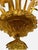 Italian Vintage Italian Venetian Gold Murano Glass Floral Chandelier For Sale - Image 3 of 7