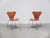 Series 7 Chairs in Teak by Arne Jacobsen for Fritz Hansen, 1986, Set of 2 For Sale - Image 11 of 18