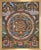 Jean Boullet, Vintage Tibetan Thangka, Mixed Media, Mid-20th Century For Sale - Image 4 of 4