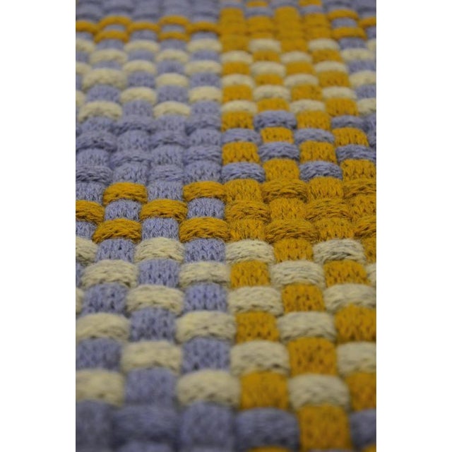 Contemporary Knitted Wool Mylla Rug by Lisa Darland For Sale - Image 3 of 6