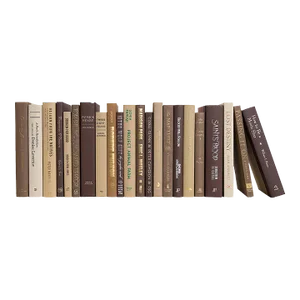 Decorative Books - Chocolate Books - Brown Books By The Foot