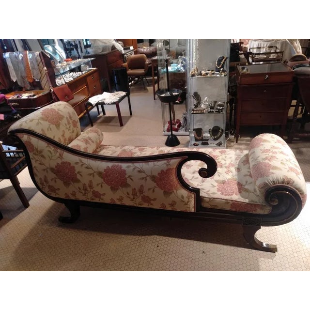 Solid Walnut & Bronze Daybed, Late 1700s For Sale - Image 9 of 18