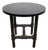 Industrial Steampunk Metal Pipe Round Side Table For Sale