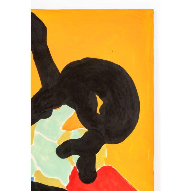 Jack Roth (American, 1927-2004), "Rope Dancer 17", Acrylic on Canvas, 1980, titled, signed and dated "Roth 80" verso with...