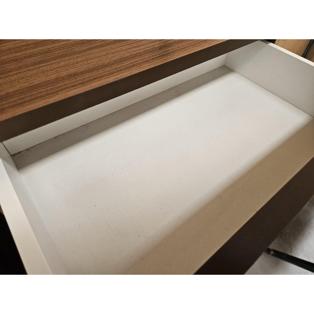 Linear and Compact Bedside Tables, 1960, Set of 2 For Sale - Image 11 of 18