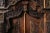 Brown Entry Doors Vintage Carved Teakwood For Sale - Image 8 of 11