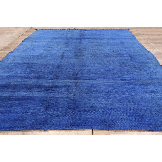 Vintage Beni Mrirt Moroccan Rug, 06'01 X 10'09 For Sale - Image 9 of 10
