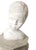 Sculptural bust of a young girl with a pony tale. Artist signed Kathi Colman, California 2002 WE COMBINED SHIPPING If you...