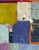 2020s Christiane Corcelle "Friday Night Swing" Mixed Media on Cradled Board, Small Colorful Abstract Painting in Blue, Orange and Pink, 2025 For Sale - Image 5 of 8