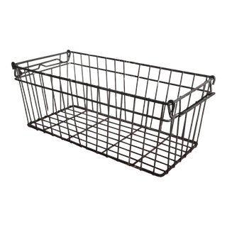 Industrial Wire Storage Basket For Sale