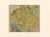 Antique map titled 'Germania'. Rare miniature map of Germany and surroundings. This map covers the entirety of those lands...