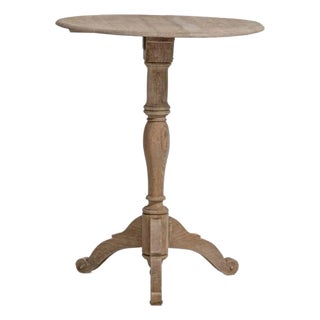 Oak Side Table For Sale