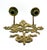 Pair of Vintage Cast Brass Lovebird Wall Candle Sconces – Hollywood Regency / French Country For Sale - Image 13 of 15