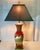 Vintage James Mont Style Tole Lamp by Turtle and Crane - Bespoke Cinnabar & Gold Leaf - Newly Painted For Sale - Image 12 of 14