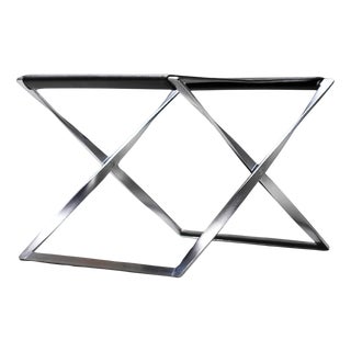 PK 91 Stool by Poul Kjærholm for Fritz Hansen, Denmark, 2020 For Sale