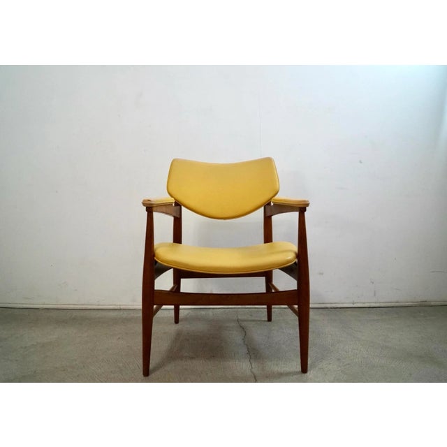 Mid-Century Modern 1950’s Mid-Century Modern Walnut Armchair by Thonet For Sale - Image 3 of 12